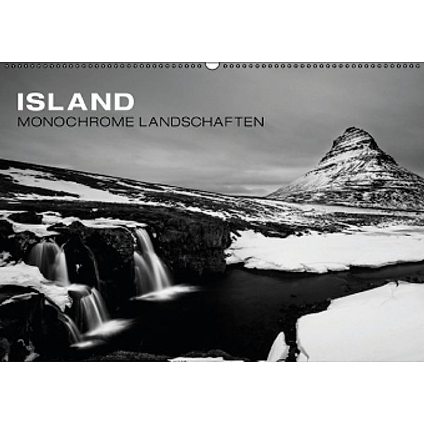Island - Monochrome Landschaften (Wandkalender 2015 DIN A2 quer), Frank Paul Kaiser