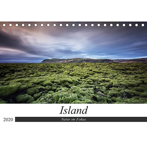 Island - Natur im Fokus (Tischkalender 2020 DIN A5 quer), Dieter Weck