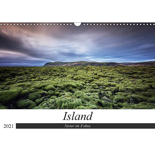 Island - Natur im Fokus (Wandkalender 2021 DIN A3 quer), Dieter Weck
