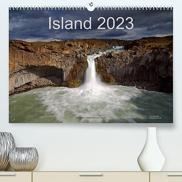 Island (Premium, hochwertiger DIN A2 Wandkalender 2023, Kunstdruck in Hochglanz), Jörg Dauerer