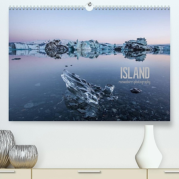 Island (Premium, hochwertiger DIN A2 Wandkalender 2023, Kunstdruck in Hochglanz), Roman Burri