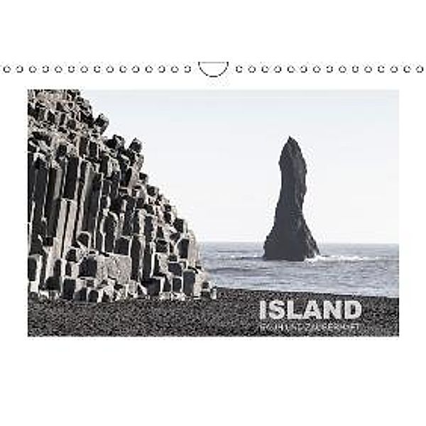 ISLAND - RAUH UND ZAUBERHAFT AT-Version (Wandkalender 2016 DIN A4 quer), Ingrid Steiner