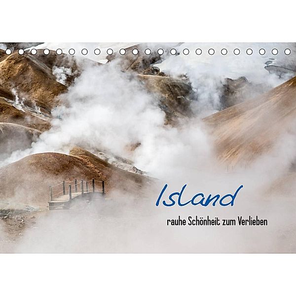 Island - rauhe Schönheit zum Verlieben (Tischkalender 2023 DIN A5 quer), Jacqueline Hirscher
