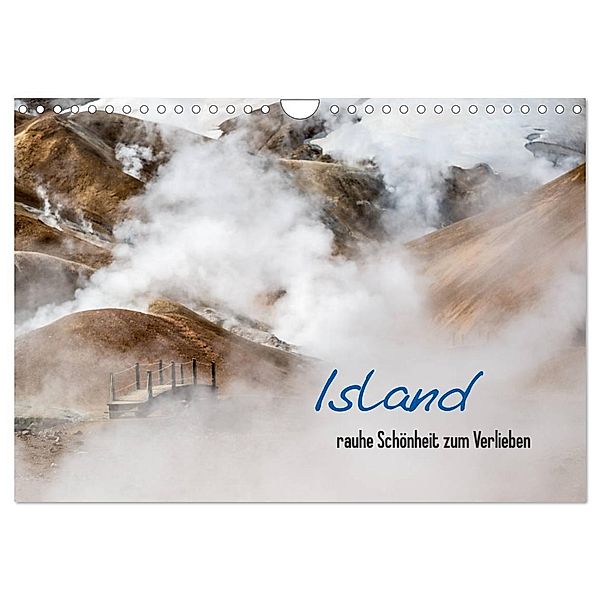 Island - rauhe Schönheit zum Verlieben (Wandkalender 2024 DIN A4 quer), CALVENDO Monatskalender, Jacqueline Hirscher