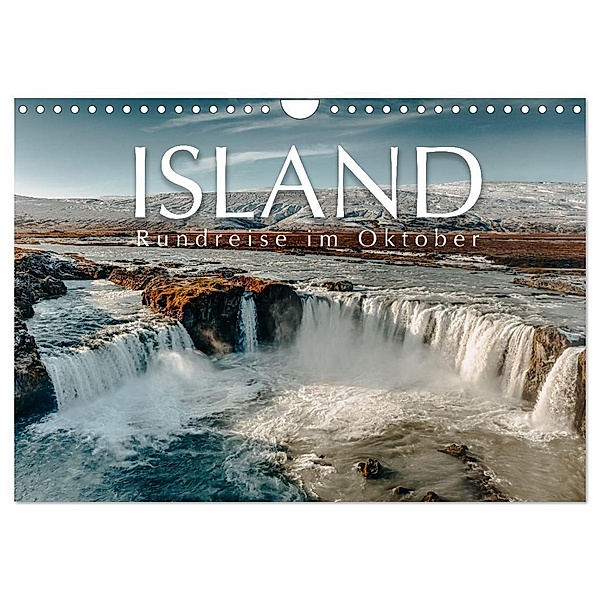 Island - Rundreise im Oktober (Wandkalender 2025 DIN A4 quer), CALVENDO Monatskalender, Calvendo, Monika Schöb