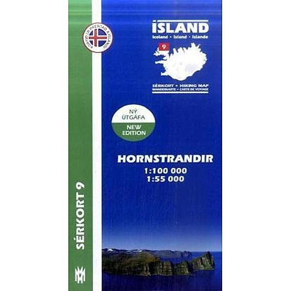 Island - Sérkort Hornstrandir