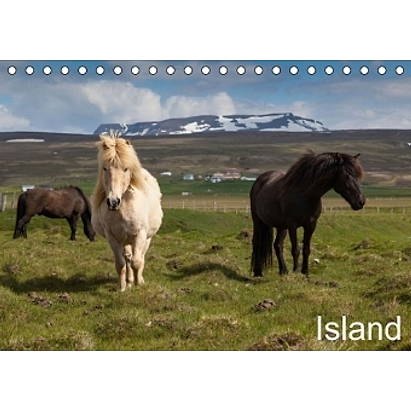 Island (Tischkalender 2015 DIN A5 quer), Helmut Gulbins