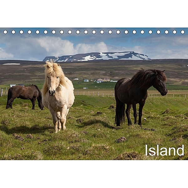 Island (Tischkalender 2018 DIN A5 quer), Helmut Gulbins