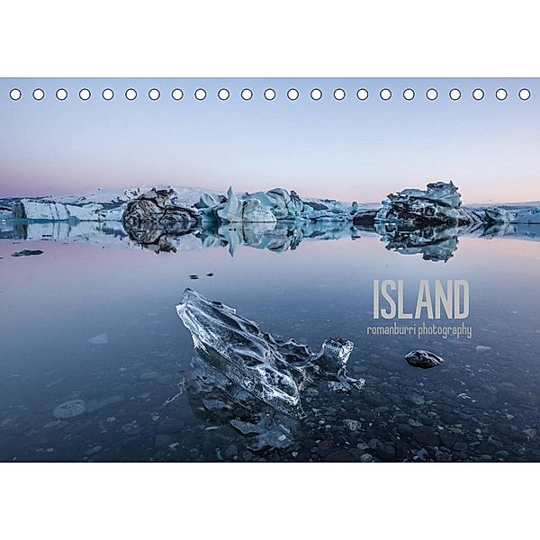 Island (Tischkalender 2023 DIN A5 quer), Roman Burri