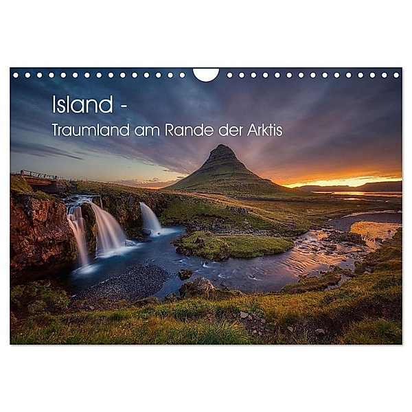 Island - Traumland am Rande der Arktis (Wandkalender 2024 DIN A4 quer), CALVENDO Monatskalender, Calvendo, Judith Kuhn