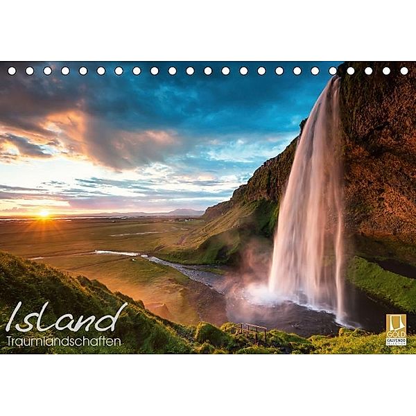 ISLAND - Traumlandschaften (Tischkalender 2017 DIN A5 quer), Oliver Schratz blendeneffekte.de