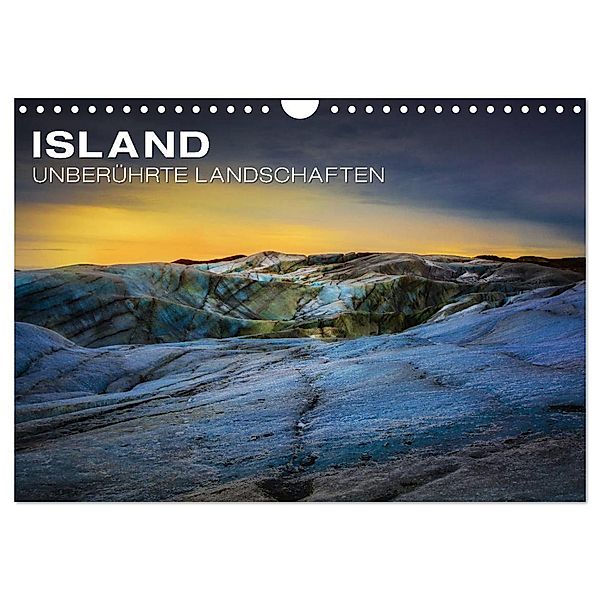 Island - Unberührte Landschaften (Wandkalender 2024 DIN A4 quer), CALVENDO Monatskalender, Frank Paul Kaiser