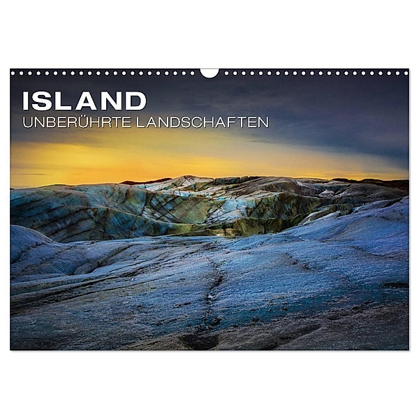 Island - Unberührte Landschaften (Wandkalender 2024 DIN A3 quer), CALVENDO Monatskalender, Frank Paul Kaiser