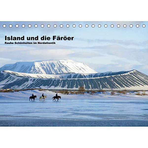 Island und die Färöer (Tischkalender 2022 DIN A5 quer), Reinhard Pantke