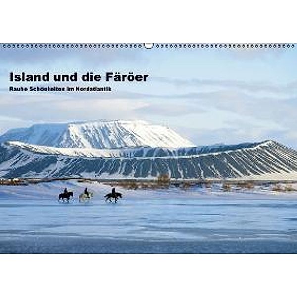 Island und die Färöer (Wandkalender 2016 DIN A2 quer), Reinhard Pantke