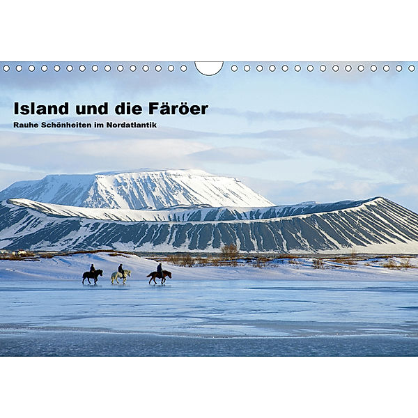 Island und die Färöer (Wandkalender 2020 DIN A4 quer), Reinhard Pantke