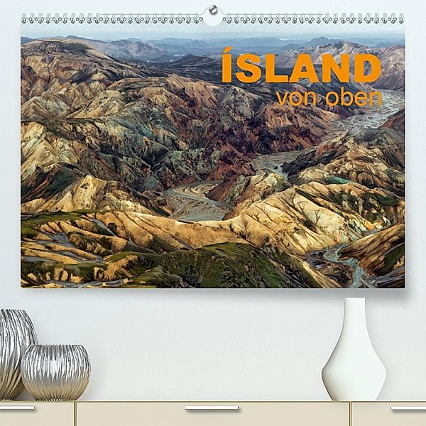 Island von oben (Premium-Kalender 2020 DIN A2 quer), Klaus Ratzer