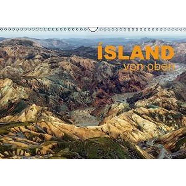 Island von oben (Wandkalender 2016 DIN A3 quer), Klaus Ratzer