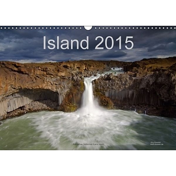 Island (Wandkalender 2015 DIN A3 quer), Jörg Dauerer