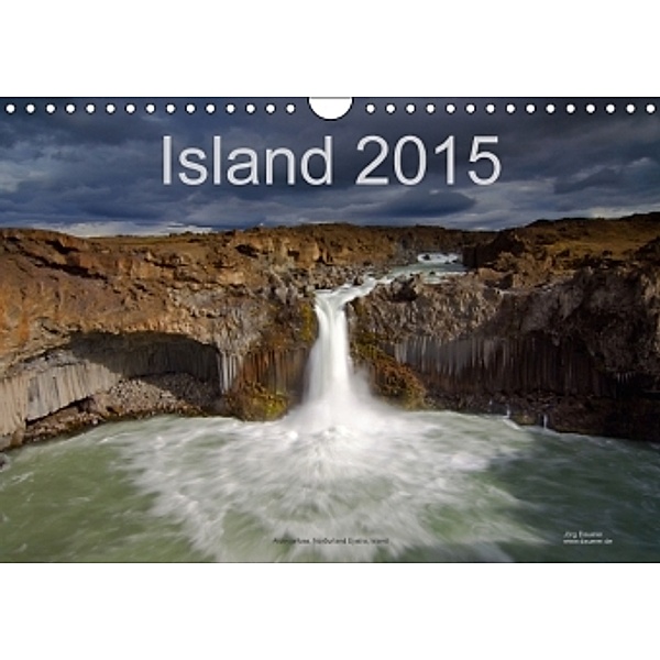 Island (Wandkalender 2015 DIN A4 quer), Jörg Dauerer
