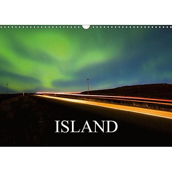 Island (Wandkalender 2021 DIN A3 quer), Sebastian Luedke