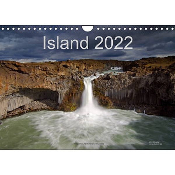 Island (Wandkalender 2022 DIN A4 quer), Jörg Dauerer