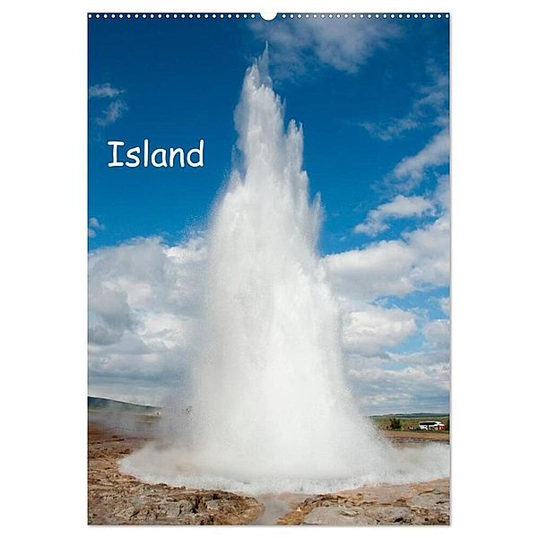 Island (Wandkalender 2024 DIN A2 hoch), CALVENDO Monatskalender, Frauke Scholz