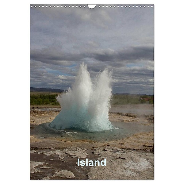 Island (Wandkalender 2024 DIN A3 hoch), CALVENDO Monatskalender, Andrea Koch