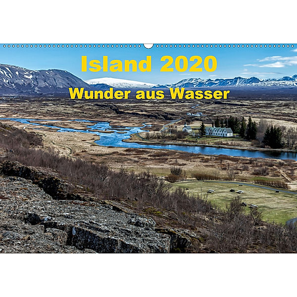 Island - Wunder aus Wasser (Wandkalender 2020 DIN A2 quer), Andreas Dumont
