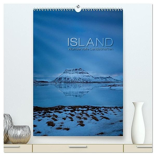 Island - Wundervolle Landschaften (hochwertiger Premium Wandkalender 2024 DIN A2 hoch), Kunstdruck in Hochglanz, Frank Paul Kaiser