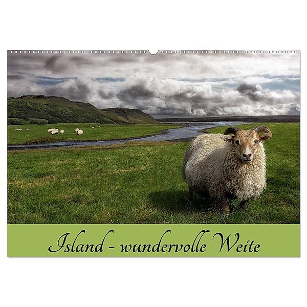 Island - wundervolle Weite (Wandkalender 2024 DIN A2 quer), CALVENDO Monatskalender, Das Söckchen