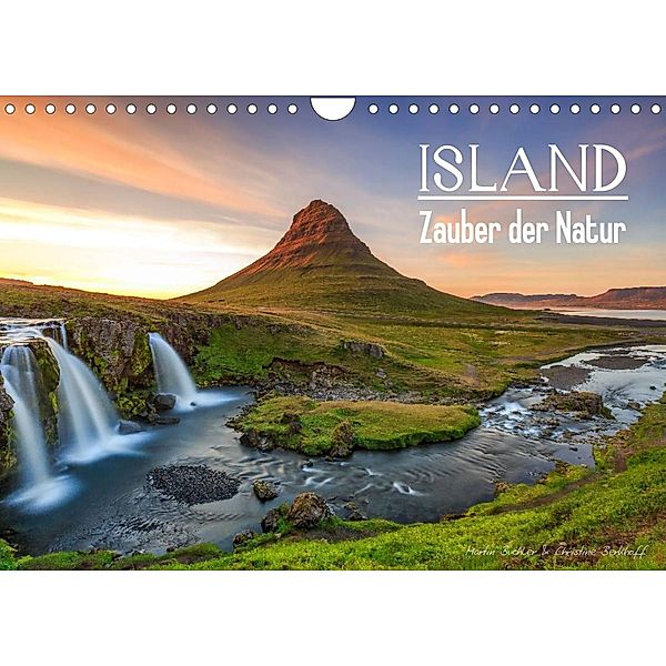 ISLAND - Zauber der Natur (Wandkalender 2023 DIN A4 quer), Martin Büchler und Christine Berkhoff