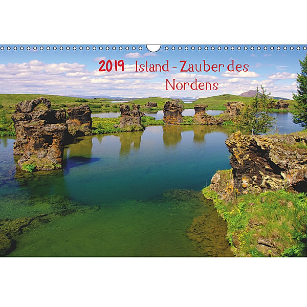 Island - Zauber des Nordens (Wandkalender 2019 DIN A3 quer), Reinhard Pantke