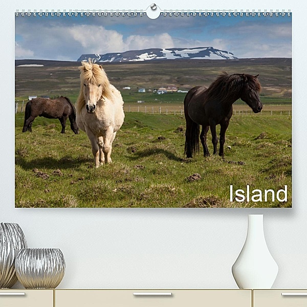 Island(Premium, hochwertiger DIN A2 Wandkalender 2020, Kunstdruck in Hochglanz), Helmut Gulbins