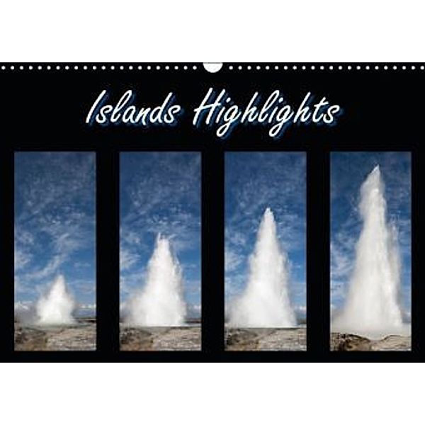 Islands Highlights (Wandkalender 2016 DIN A3 quer), Frauke Scholz