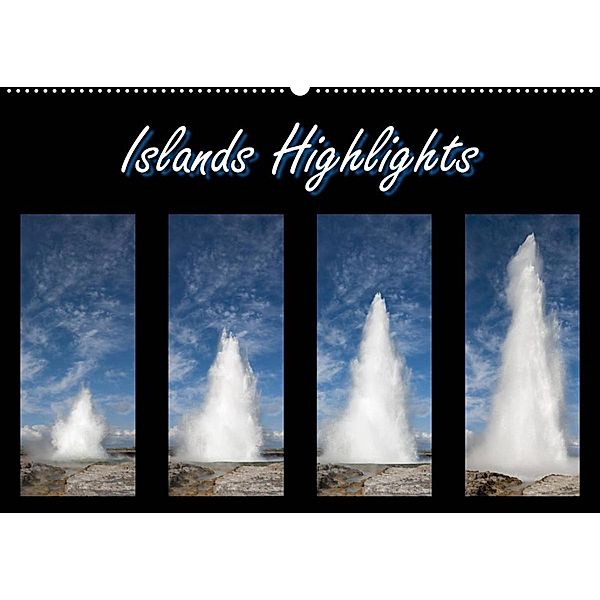Islands Highlights (Wandkalender 2023 DIN A2 quer), Frauke Scholz