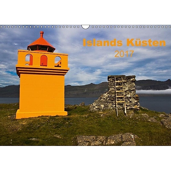 Islands Küsten (Wandkalender 2017 DIN A3 quer), Frauke Gimpel