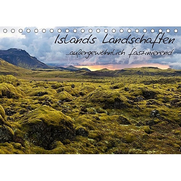 Islands Landschaften - außergewöhnlich faszinierend (Tischkalender 2017 DIN A5 quer), Markus Schieder