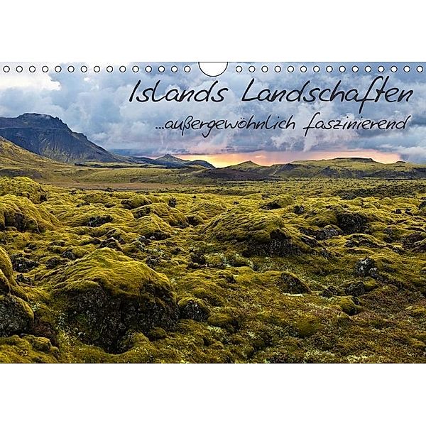 Islands Landschaften - außergewöhnlich faszinierend (Wandkalender 2017 DIN A4 quer), Markus Schieder