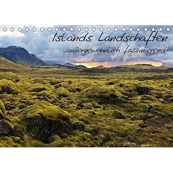 Islands Landschaften - außergewöhnlich faszinierend (Tischkalender 2018 DIN A5 quer), Markus Schieder
