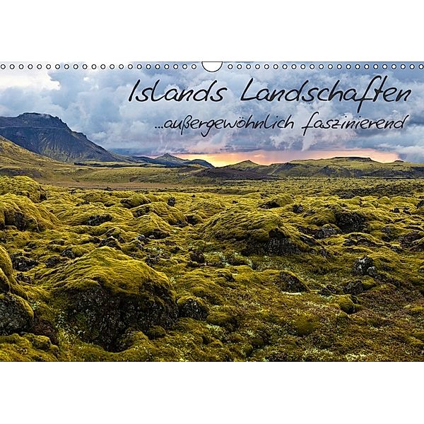 Islands Landschaften - außergewöhnlich faszinierend (Wandkalender 2018 DIN A3 quer), Markus Schieder