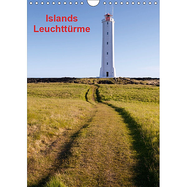 Islands Leuchttürme (Wandkalender 2019 DIN A4 hoch), Andreas Klesse