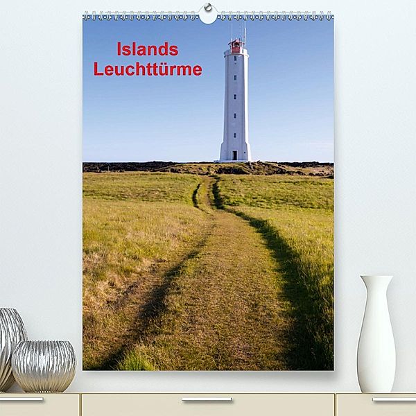 Islands Leuchttürme(Premium, hochwertiger DIN A2 Wandkalender 2020, Kunstdruck in Hochglanz), Andreas Klesse