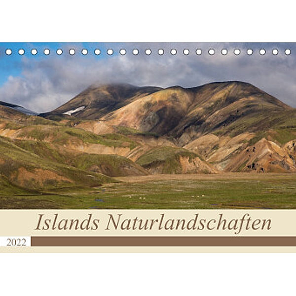 Islands Naturlandschaften (Tischkalender 2022 DIN A5 quer), Olaf Jürgens