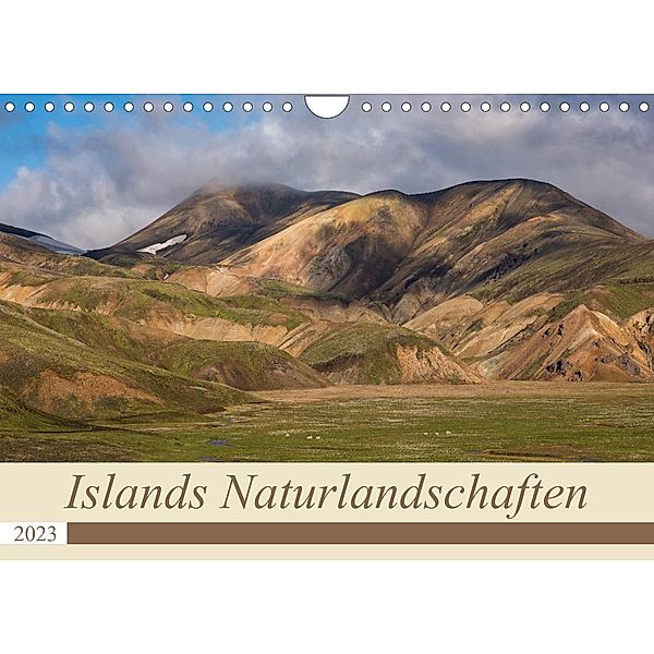 Islands Naturlandschaften (Wandkalender 2023 DIN A4 quer), Olaf Jürgens