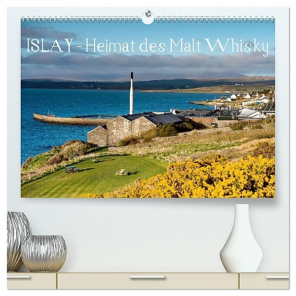 Islay - Heimat des Malt Whisky (hochwertiger Premium Wandkalender 2024 DIN A2 quer), Kunstdruck in Hochglanz, Egid Orth