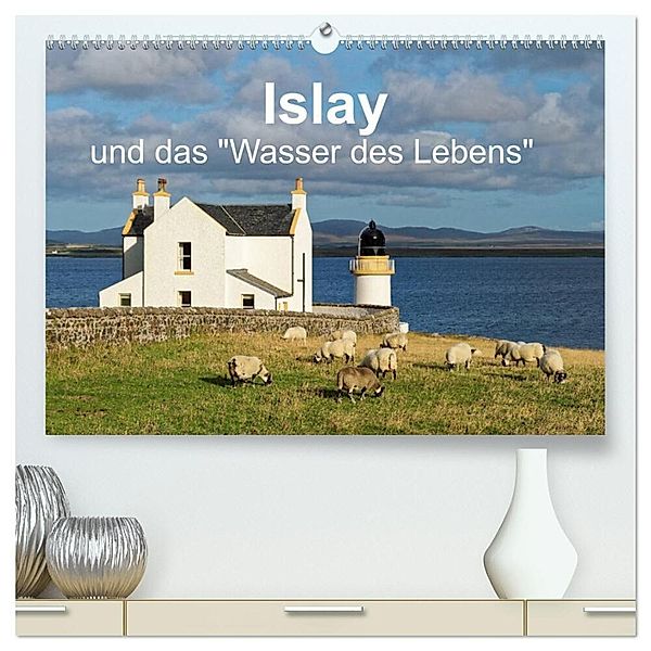 Islay und das Wasser des Lebens (hochwertiger Premium Wandkalender 2024 DIN A2 quer), Kunstdruck in Hochglanz, Egid Orth