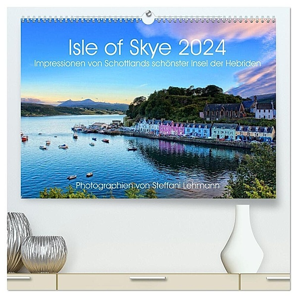 Isle of Skye 2024. Impressionen von Schottlands schönster Insel der Hebriden (hochwertiger Premium Wandkalender 2024 DIN A2 quer), Kunstdruck in Hochglanz, Steffani Lehmann