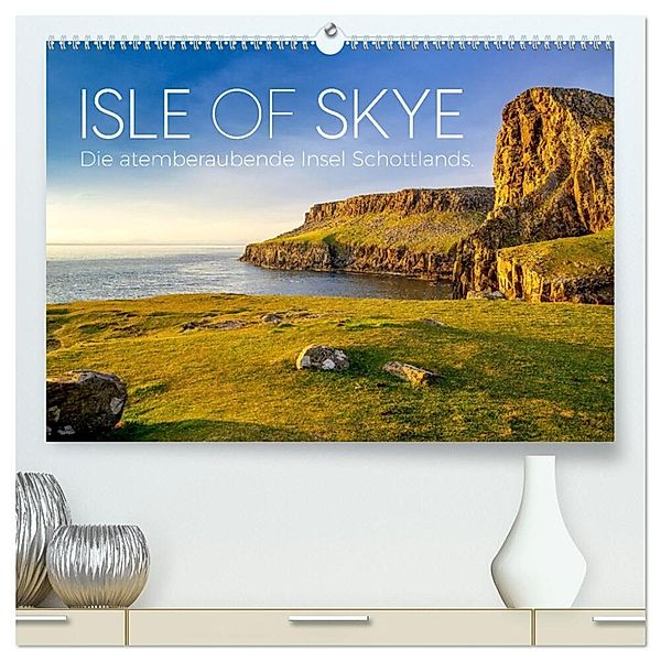 Isle of Skye - Die atemberaubende Insel Schottlands. (hochwertiger Premium Wandkalender 2024 DIN A2 quer), Kunstdruck in Hochglanz, M. Scott