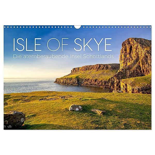 Isle of Skye - Die atemberaubende Insel Schottlands. (Wandkalender 2024 DIN A3 quer), CALVENDO Monatskalender, M. Scott